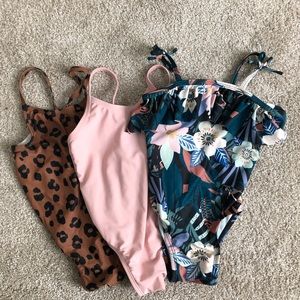 Lot of Old Navy Toddler Girls Swimsuits. Size 18-24 months.